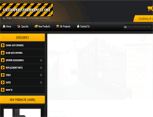 Tablet Screenshot of gateoperatordepot.com